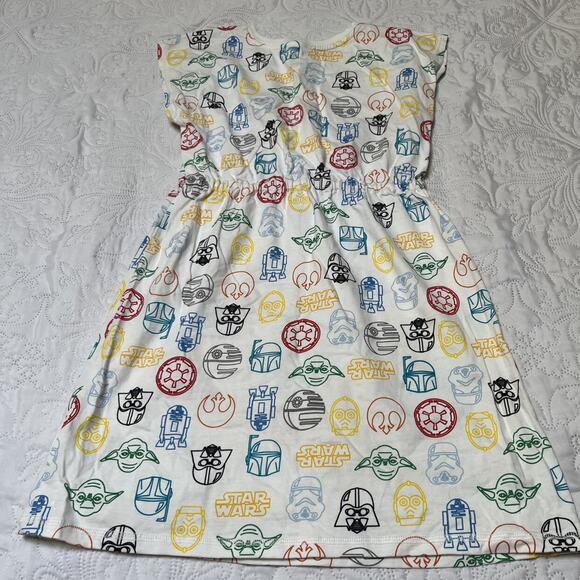 Hanna Andersson Star Wars Print Dress Size 10 - Picture 4 of 7